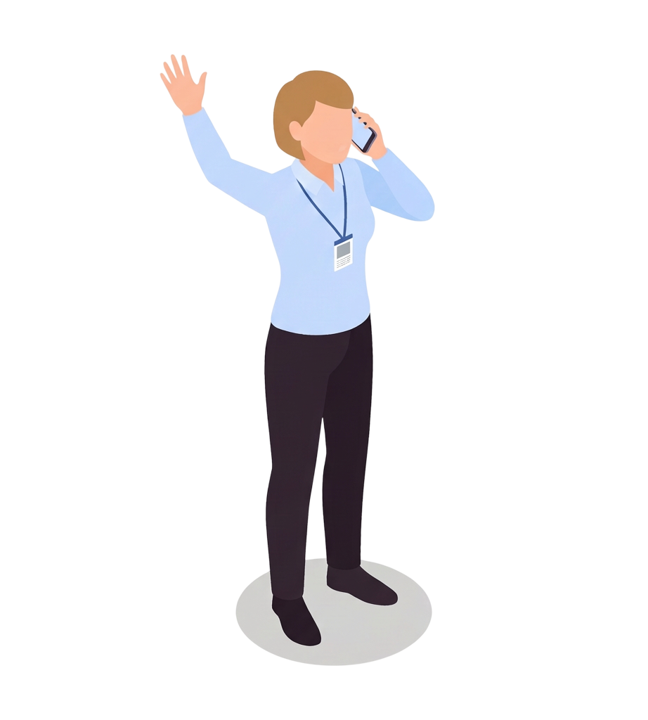 Instructor ready to help